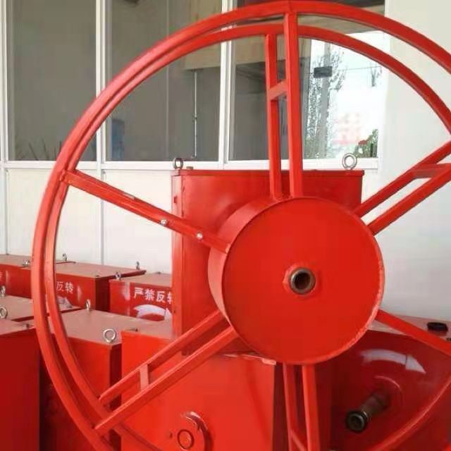 Kekili Kabel Drum Jenis Spring Kabel Troli Pengangkutan Bermotor