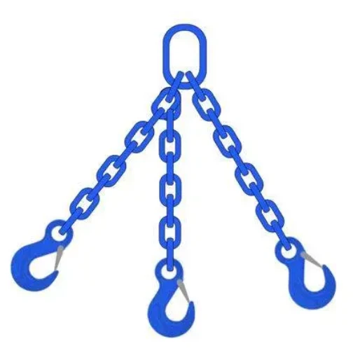 Grade 80 Lifting Safety Factor Three Legs Chain Slings