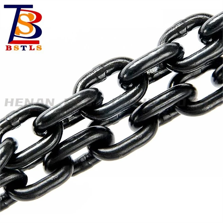 Manganese Steel G80 Lifting Chain High Precision